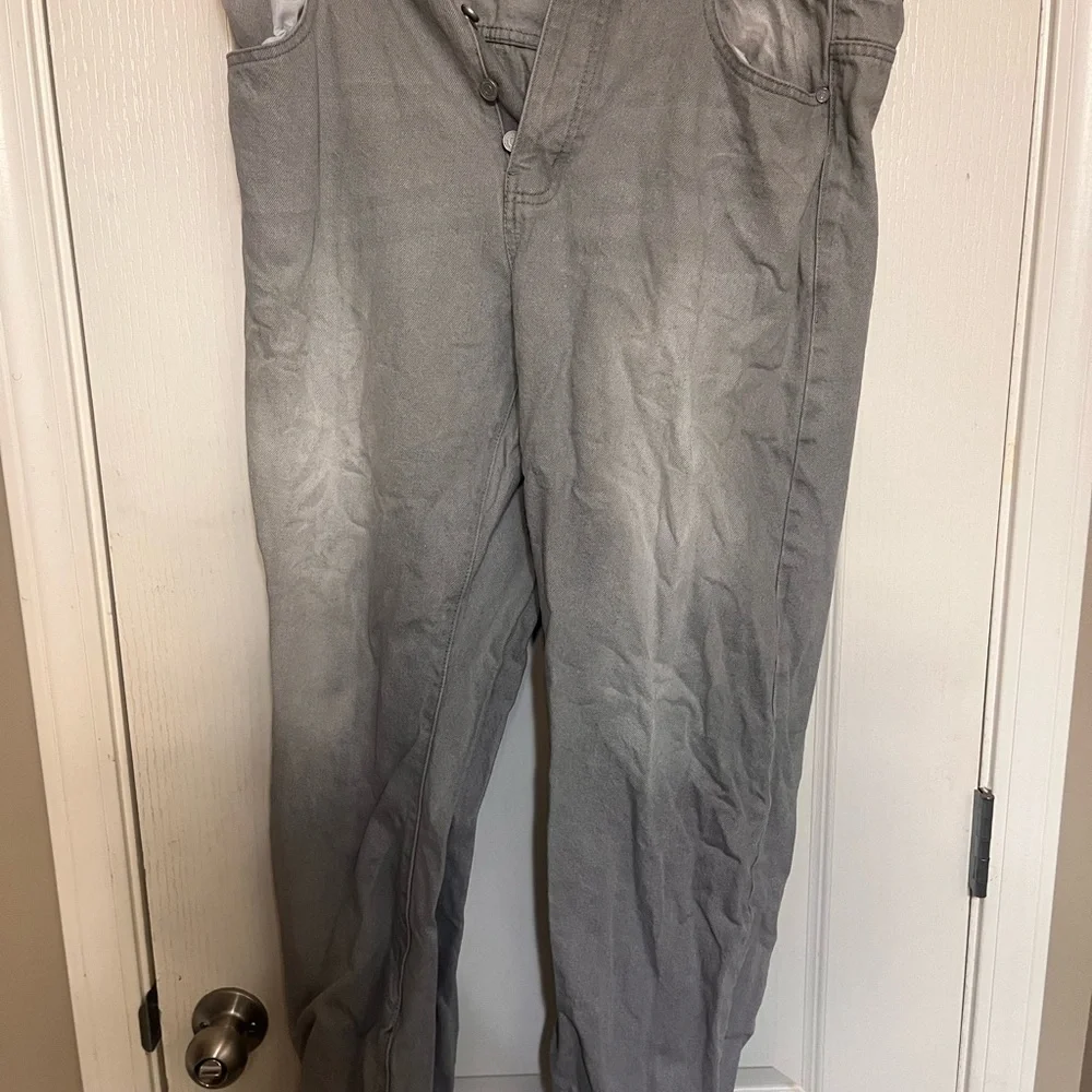 Boohoo Men Relaxed Fit Jeans - Gray
